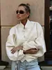 Nueva chaqueta de botones estilo chino para mujer, otoño 2026, de alta gama, corte holgado, chaqueta de cuello alto, ropa casual para mujer
