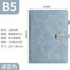 Cuaderno de Piel de Oveja A5 para Negocios Set de Caja de Regalo Personalizada Bloc de Notas de Oficina Cuaderno Diario de Regalo Personalización