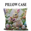 Funda de Almohada Serie de Animales Mascotas Lindos Populares de Amazon Transfronteriza Funda de Cojín Corto de Felpa Bordado Imitación para Sofá del Hogar