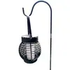 Lâmpada Solar de Chama Portátil Mais Vendida Internacionalmente AK-5057 Lâmpada de Chama de Rattan Lâmpada Solar de Paisagem
