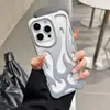 Funda para Teléfono con Patrón de Llama Electrochapada Adecuada para Apple 17Promax, Anticaídas en las Cuatro Esquinas, 15/14 Mate, 11 con Disipación de Calor Hueca