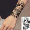 Adesivos de Tatuagem para Homens e Mulheres, Braços de Flores à Prova d'Água e Duradouros, Beldades Sexys Personalizadas, Flor de Geisha Dan, Adesivos Coloridos Simulados para Braços