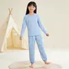 Pantalones de Pijama para Niños 2026 Verano Nuevo Estilo Simples y Cómodos Algodón Pantalones de Pijama para Niños Verano Pantalones Anti-Mosquitos Verano Niños