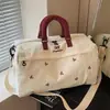 Bolsa de Viaje Portátil para Distancias Cortas para Mujer 2026 Nueva Moda Tendencia Bolsa de Almacenamiento de Viaje Bolsa de Equipaje Gran Capacidad Cruzada Bolsa de Fitness