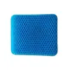 Cojín de Asiento de Látex, Cojín de Hielo para Verano, Cojín de Asiento de Gel de Panal, Cojín de Silicona para Sentarse Mucho Tiempo en la Oficina, Cojín Refrigerante para Asiento de Coche