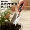 Conjunto de ferramentas de jardinagem para atacado, essencial para o cultivo de flores, inclui uma pá para cavar a terra e trocar vasos, um ancinho para soltar o solo e uma pá de jardinagem espessada e à prova de ferrugem