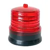 Luz de Advertência Solar Montada em Suporte de Placa de Ferro para Guarda-corpo, que Pisca à Noite, Cavalo de Água de Advertência de Segurança