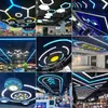 Luces Personalizadas de Formas Creativas para Arcades de Videojuegos, Centros Comerciales, Gimnasios, Estudios de Danza, Supermercados, Oficinas y Tiendas