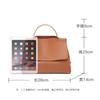 Bolso Cruzado de Piel de Vaca de Moda Nueva Personalizado para Mujer Cuero Genuino Gran Capacidad de Alta Gama Versátil Bolso Satchel Tote