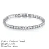 Pulseira Minimalista de Strass Mais Vendida Globalmente para Mulheres, Joias da Moda de Luxo Leve Atacado S5650, S5438, S5439