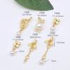 Método antigo Sands cor de ouro incrustação oca borla acessórios frisado frisado diy pulseira colar acessórios atacado