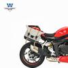 El lobo de coche musculoso es adecuado para el casco de borde lateral Qianjiang race 800, casco medio, casco completo con cerradura, modificado con portaequipajes de liberación rápida