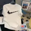 Camiseta de Manga Corta Lightning Warehouse para Hombre Verano 2026 Nuevo Estilo Coreano Holgada Transpirable Camiseta Básica para Adolescentes Top de Hombre de Moda