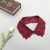 Série Colorida Tendência de Moda Transfronteiriça Miçangas Retrô Popular Colorido Primavera e Verão Versátil Camisas Suéteres Golas Falsas da Moda