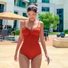 Maiô feminino novo maiô sexy de uma peça da Coreia do Sul, capa de barriga conservadora, biquíni push up de férias emagrecedor de primavera quente