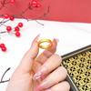 Anillo de oro arenoso estilo simple para hombre y mujer, pulsera esmerilada versátil, joyería transfronteriza, Accesorios Yiwu Al por Mayor