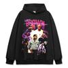 Transfronterizo Retro Hip-hop Breezy Chris Brown Estampada Camiseta de Manga Corta Pesado Manga Larga Cuello Redondo Sudadera con Capucha