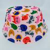Chapéus Infantis para Meninos, Chapéus Bucket Primavera e Verão, Novos Chapéus de Sol Infantis Estampados, Chapéus de Proteção Solar para Meninas, Chapéus de Pescador para Bebês Meninos