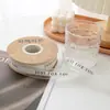 Fita de Malha Cetim Média Fita Inglesa com Flores Laço para Embalagem de Buquê Laço Loja de Flores Materiais Atacado DIY