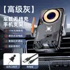Nuevo soporte de carga rápida inalámbrica de 15W para teléfonos de coche, soporte para teléfono de coche con brazo de pinza retráctil eléctrico con sujeción automática