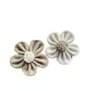 Presilhas de Cortina de Flor, Amarrilhos de Cortina de Gaze Sem Furos, Decorações Criativas de Flor de Tecido, Suportes de Cortina para Quarto e Sala de Estar