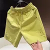 Verano Nuevo Holgado 2026 Pantalones Casuales de Cinco Puntos para Hombre Pierna Recta Deportivos Secado Rápido Marca de Moda Versátil Shorts de Color Sólido para Hombre