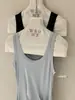 Wgwe9284 Roupas Femininas Shisanxing de Guangzhou 2026 Verão Novo Estilo Petite Vestido Estilo Colete Gola U Cintura Marcada