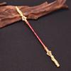 Black Myth Wukong Game Surrounding Ruyi Gold Hoop Alloy Weapon Mini Modelo Igualando o Céu Grande Sábio Arma