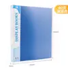 Libro de archivo grueso A4 carpeta de hojas sueltas bolsa transparente para insertar libro de archivo carpeta Lepu multicapa suministros de oficina