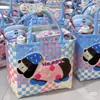 Bolso Tejido a Mano Mismo Estilo de Xiaohongshu Bolso Tejido Decorativo Bolso Tejido de Plástico Decorativo Bolso Tejido Decorativo