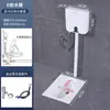 Set de Cisterna para Inodoro de Sentadillas para el Hogar Inodoro de Sentadillas Inodoro Cerámico Desodorante para Inodoro de Sentadillas Sin Defecación