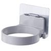 Soporte para secador de pelo sin perforaciones, para baño, inodoro, soporte de almacenamiento para secador de pelo, soporte de pared sencillo para almacenamiento de tambor