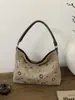 Bolsa Tote Casual Retrô para Comutação para Mulheres 2025 Outono Nova Textura Recorte Bolsa de Ombro Tendência Bolsa Transversal