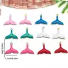 Colgantes de Criaturas Marinas Esmaltados de Acero Inoxidable Charms DIY de Estrella de Mar Cangrejo Pez 10 Estilos Accesorios de Joyería Multicolor