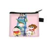 Nuevo Monedero de Dibujos Animados Crayon Shin-Chan para Estudiantes Hombres y Mujeres Bolsa de Almacenamiento de Poliéster Bolsa de Almacenamiento Personalizada de Moda Venta al por Mayor Caliente
