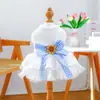Atuendos de Boda para Mascotas, Ropa para Mascotas, Colección de Vestidos de Boda de Princesa para Perros Pequeños y Gatos, Teddy, Bichón, Schnauzer