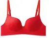 Ropa Interior Popular Sin Costuras Transfronteriza para Mujeres con Senos Pequeños, Push-Up y Agrandamiento, Anti-Flacidez, Sujetador de Una Pieza Relleno Sin Aros y Espalda Hermosa