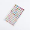 Sparkling Diamond Gem Crystal Sticker Maquiagem Infantil Handmade DIY Stereo 3D Acrílico Adesivo Decorativo