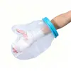 Capa à prova d'água para fraturas, capa à prova d'água para chuveiro e banho, capa protetora à prova d'água para perna e pé, comércio exterior azul