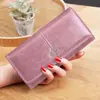 2026 Nuevo Modelo Cartera Larga para Mujer al por Mayor Transfronteriza Europea y Americana Retro Cuero de Cera de Aceite Cartera para Mujer Cartera de Mujer