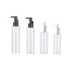 Shengyao Cross-Border Spot 100ml Frasco Transparente de Ombro Reto com Válvula Pump 120ml Loção Óleo de Limpeza Material de Embalagem Cosmética
