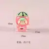 Figurita de fruta 3D de dibujos animados accesorio de resina imán para nevera DIY adorno de decoración de escritorio llavero