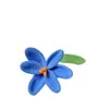 Hilo de Ganchillo Flor de Tulipán Abierta Floreciendo Ramo Producto Terminado Arreglo Floral de Simulación Jarrón con Ramo Regalo