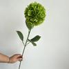 Flor Artificial Ramos Únicos Romana Hortênsia Bola de Cebola Casamento Salão de Casamento Teto Alta Arte Floral Flor Macia Linha Bola de Base