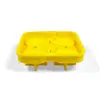 Bandeja de Hielo de Diamante de 4 Piezas de Venta Caliente Transfronteriza Silicona de Grado Alimenticio Caja de Hielo Verano Película para Cubitos de Hielo de Fruta