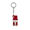 Venta al por mayor del fabricante Llavero de Muñeca 3D Material Engrosado de PVC Colgante para Mochila de Celebridad de Internet Accesorios Personalizados para Llavero DIY