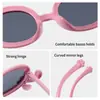 2025 Nuevo Estilo Niños Niñas Orejas de Conejo Lindas Dibujos Animados Moda Elegante Forma Cóncava Protección Solar Gafas de Sol Jc1878
