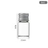 Frasco de Vidro Controlado com Boca de Rosca de 22mm Alto Borosilicato Transparente Tanque de Armazenamento Frasco de Deriva Frasco Cordyceps Frasco para Tabaco de Agarwood