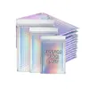 Bolsa de burbujas aluminizada con láser impresa personalizada, Bolsa para empaque de expreso, Empaque para suministros de escuela de belleza, Bolsa de sobre de burbujas