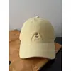 2026 Novo Estilo Coreano Bordado de Letras Pequenas Chapéu Bico de Pato Feminino Versátil Coroa Profunda Circunferência da Cabeça Grande Faz o Rosto Parecer Menor Boné de Baseball Masculino